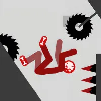 Play Fall Red Stickman Game