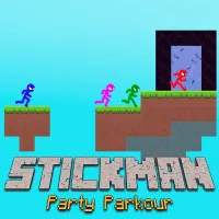 Play Stickman Party Parkour now!